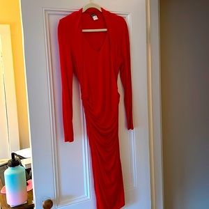 Red Fall/Winter Dress